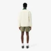 Pantaloncini in cotone elasticizzato dalla vestibilità regolare Pantaloncini in cotone elasticizzato dalla vestibilità regolare