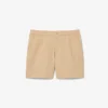 Pantaloncini in cotone elasticizzato dalla vestibilità regolare