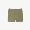 Pantaloncini in cotone elasticizzato dalla vestibilità regolare Pantaloncini in cotone elasticizzato dalla vestibilità regolare