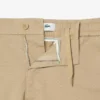 Pantaloncini in cotone elasticizzato dalla vestibilità regolare