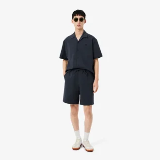 Pantaloncini in cotone seersucker