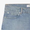 Pantaloncini in denim da uomo dal taglio dritto