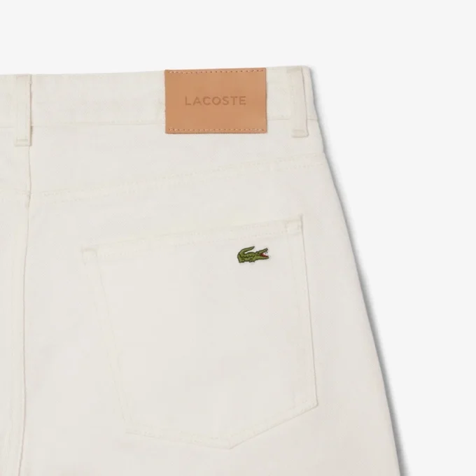 Pantaloncini in denim da uomo dal taglio dritto