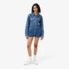 Pantaloncini in denim di cotone Pantaloncini in denim di cotone