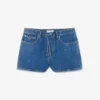 Pantaloncini in denim di cotone Pantaloncini in denim di cotone