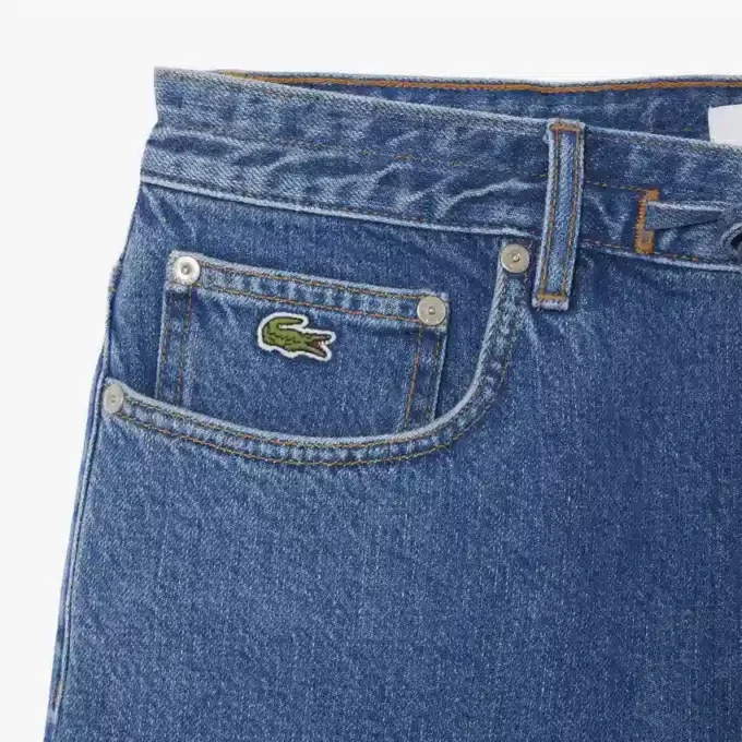 Pantaloncini in denim di cotone Pantaloncini in denim di cotone