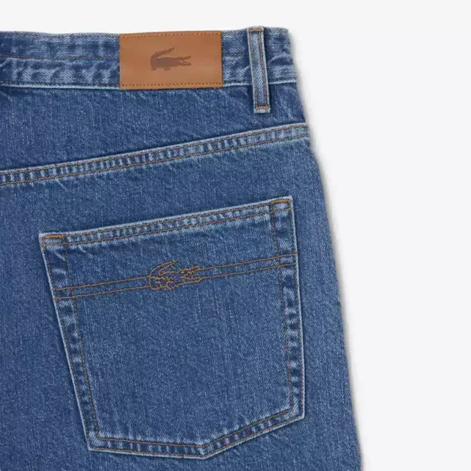Pantaloncini in denim di cotone Pantaloncini in denim di cotone