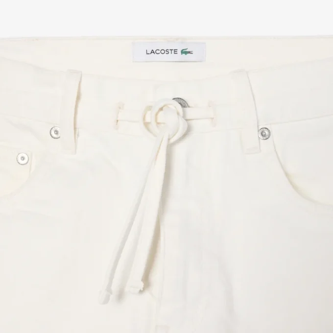 Pantaloncini in denim di cotone Pantaloncini in denim di cotone