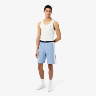 Pantaloncini in felpa da casa a taglio dritto