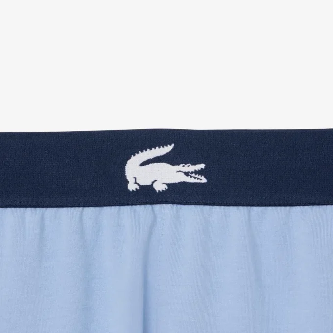 Pantaloncini in felpa da casa a taglio dritto