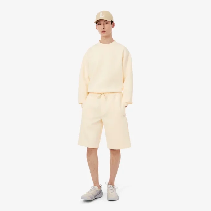 Pantaloncini in interlock dalla vestibilità comoda Pantaloncini in interlock dalla vestibilità comoda