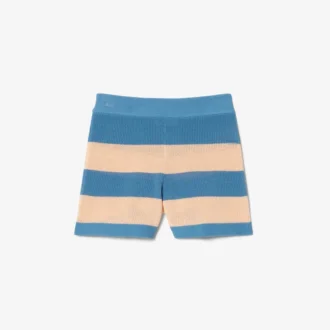 Pantaloncini in maglia a righe