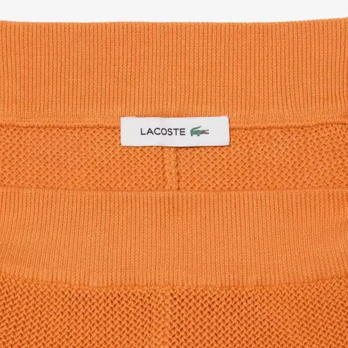 Pantaloncini in maglia a righe Pantaloncini in maglia a righe