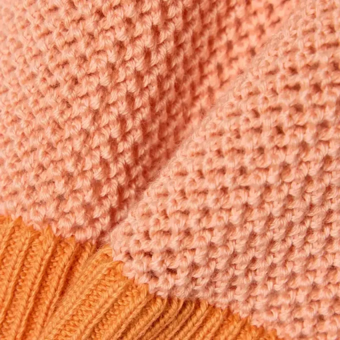 Pantaloncini in maglia a righe Pantaloncini in maglia a righe