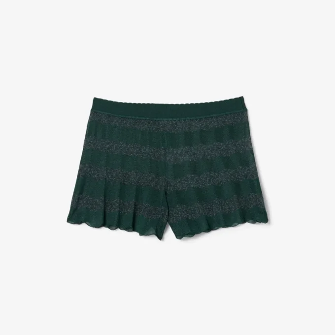 Pantaloncini in maglia Pointelle Runway Pantaloncini in maglia Pointelle Runway