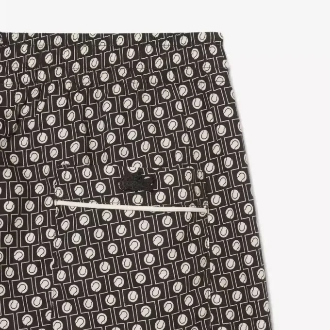 Pantaloncini in misto cotone stampati dalla vestibilità comoda Pantaloncini in misto cotone stampati dalla vestibilità comoda