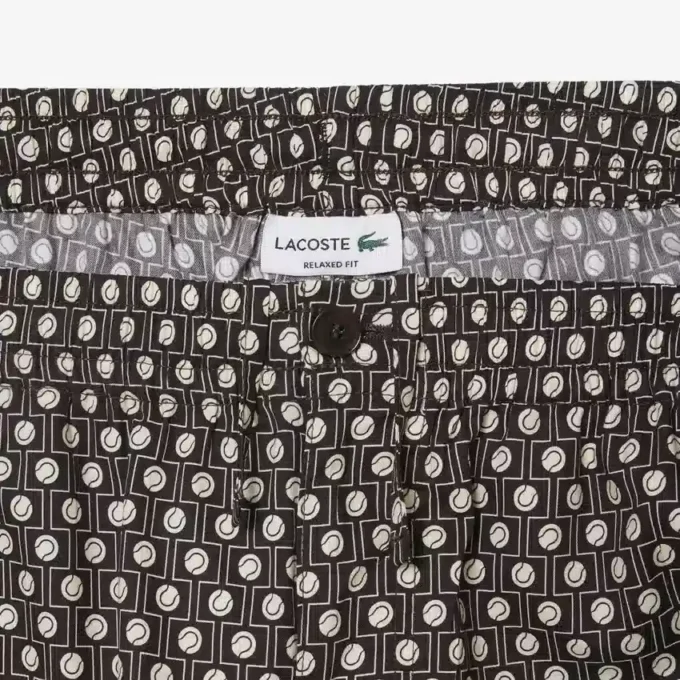 Pantaloncini in misto cotone stampati dalla vestibilità comoda Pantaloncini in misto cotone stampati dalla vestibilità comoda