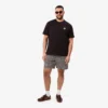 Pantaloncini in misto cotone stampati dalla vestibilità comoda Pantaloncini in misto cotone stampati dalla vestibilità comoda