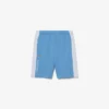 Pantaloncini in pile color block Pantaloncini in pile color block