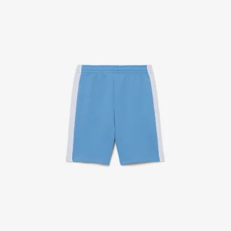 Pantaloncini in pile color block