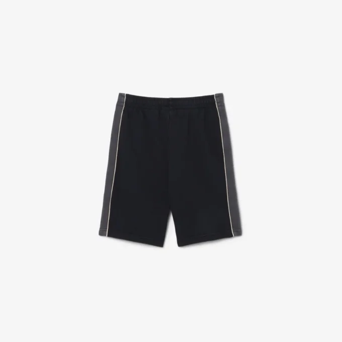 Pantaloncini in pile color block Pantaloncini in pile color block