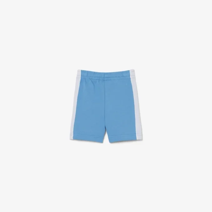 Pantaloncini in pile color block Pantaloncini in pile color block