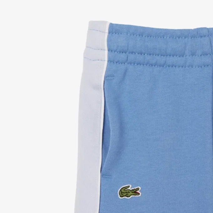 Pantaloncini in pile color block Pantaloncini in pile color block