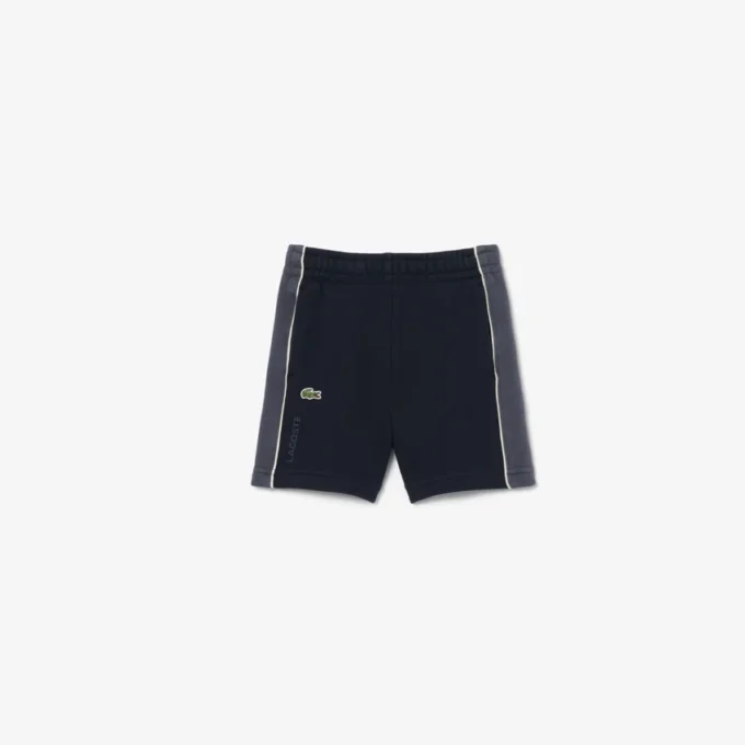 Pantaloncini in pile color block Pantaloncini in pile color block