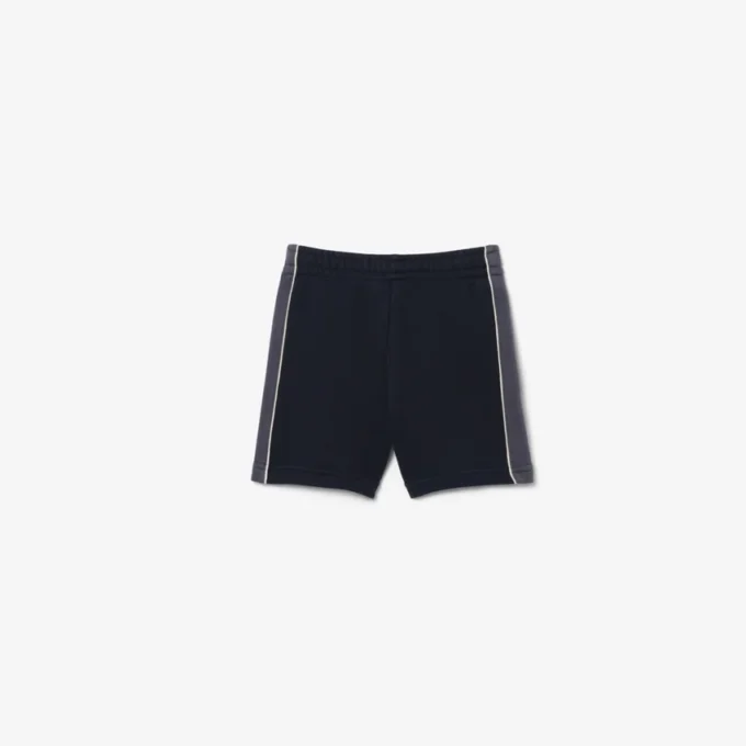 Pantaloncini in pile color block Pantaloncini in pile color block