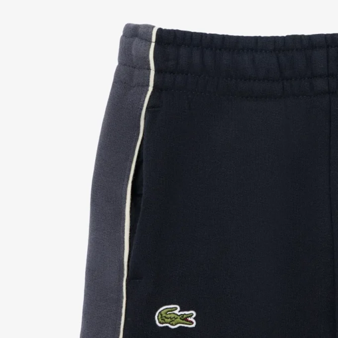 Pantaloncini in pile color block Pantaloncini in pile color block