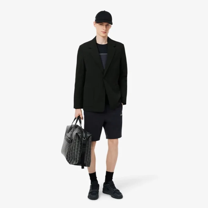 Pantaloncini in pile color block dalla vestibilità regolare