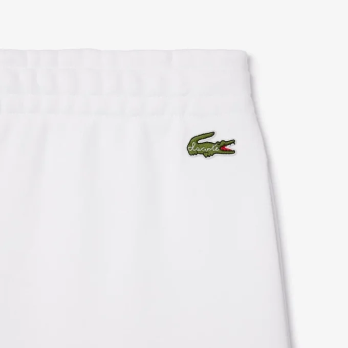 Pantaloncini in pile da uomo con ricamo, vestibilità regolare Pantaloncini in pile da uomo con ricamo, vestibilità regolare