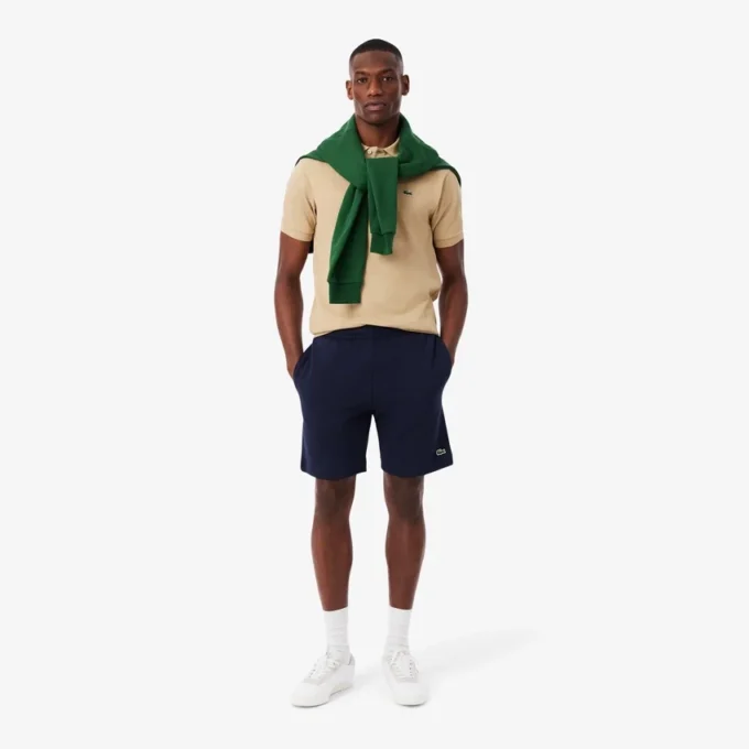 Pantaloncini in pile da uomo dalla vestibilità regolare