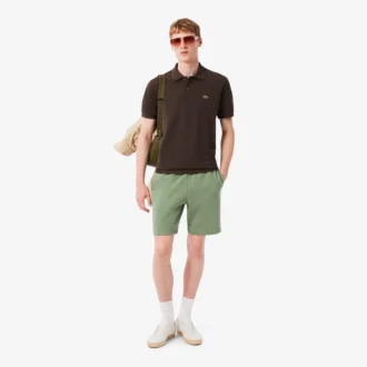 Pantaloncini in pile da uomo dalla vestibilità regolare