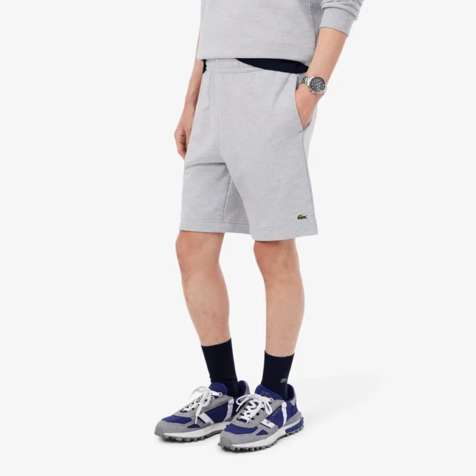 Pantaloncini in pile da uomo dalla vestibilità regolare