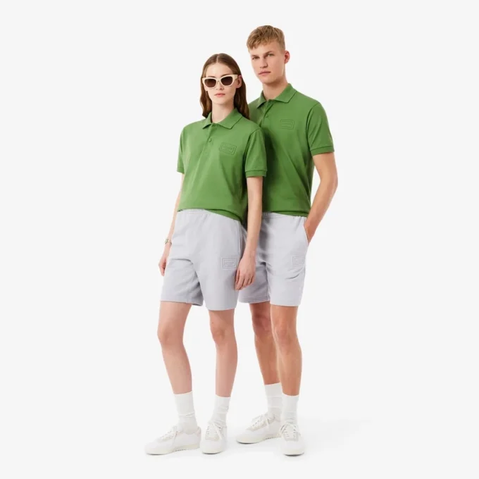 Pantaloncini in pile dalla vestibilità regolare Pantaloncini in pile dalla vestibilità regolare