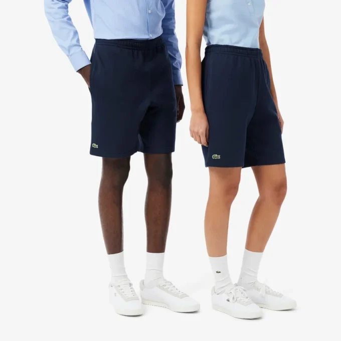Pantaloncini in pile dalla vestibilità regolare Pantaloncini in pile dalla vestibilità regolare