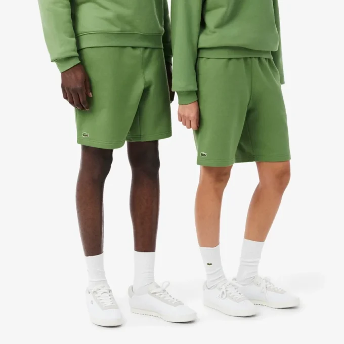 Pantaloncini in pile dalla vestibilità regolare Pantaloncini in pile dalla vestibilità regolare