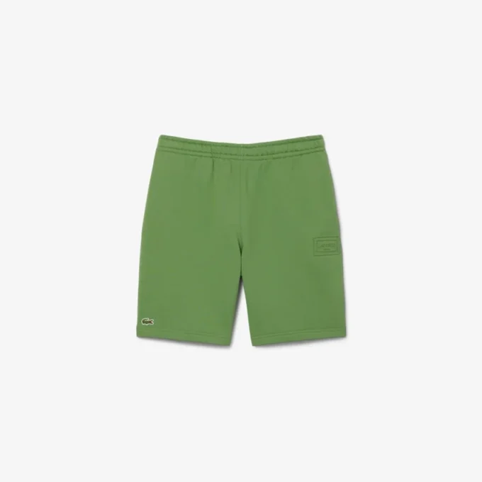 Pantaloncini in pile dalla vestibilità regolare Pantaloncini in pile dalla vestibilità regolare
