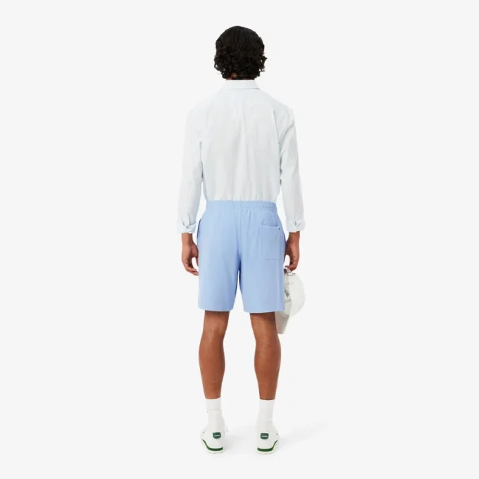 Pantaloncini in piqué dalla vestibilità comoda Pantaloncini in piqué dalla vestibilità comoda