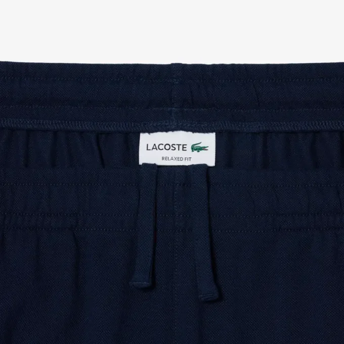Pantaloncini in piqué dalla vestibilità comoda Pantaloncini in piqué dalla vestibilità comoda