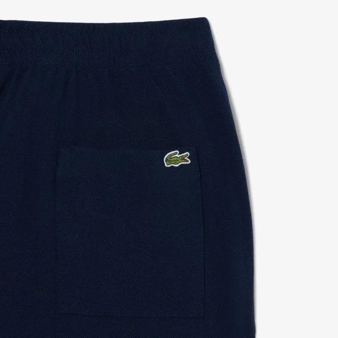 Pantaloncini in piqué dalla vestibilità comoda Pantaloncini in piqué dalla vestibilità comoda