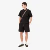 Pantaloncini in popeline dalla vestibilità comoda Pantaloncini in popeline dalla vestibilità comoda
