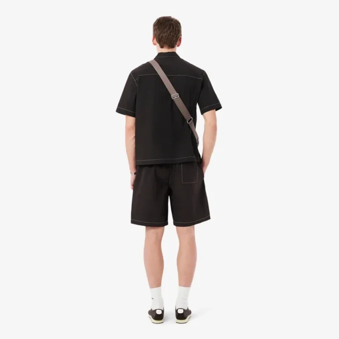 Pantaloncini in popeline dalla vestibilità comoda Pantaloncini in popeline dalla vestibilità comoda