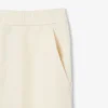 Pantaloncini in twill misto lino, vestibilità regolare