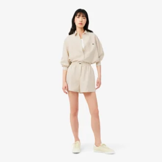 Pantaloncini oversize in misto lino The Blend