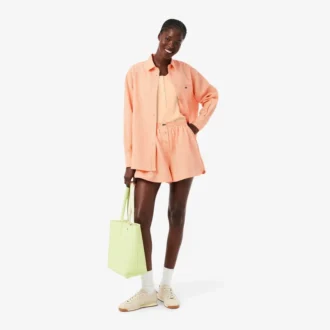Pantaloncini oversize in misto lino The Blend