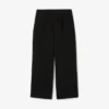 Pantaloni a pieghe in piqué da uomo dalla vestibilità ampia Pantaloni a pieghe in piqué da uomo dalla vestibilità ampia