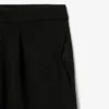 Pantaloni a pieghe in piqué da uomo dalla vestibilità ampia Pantaloni a pieghe in piqué da uomo dalla vestibilità ampia