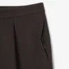 Pantaloni a pieghe in piqué da uomo dalla vestibilità ampia Pantaloni a pieghe in piqué da uomo dalla vestibilità ampia